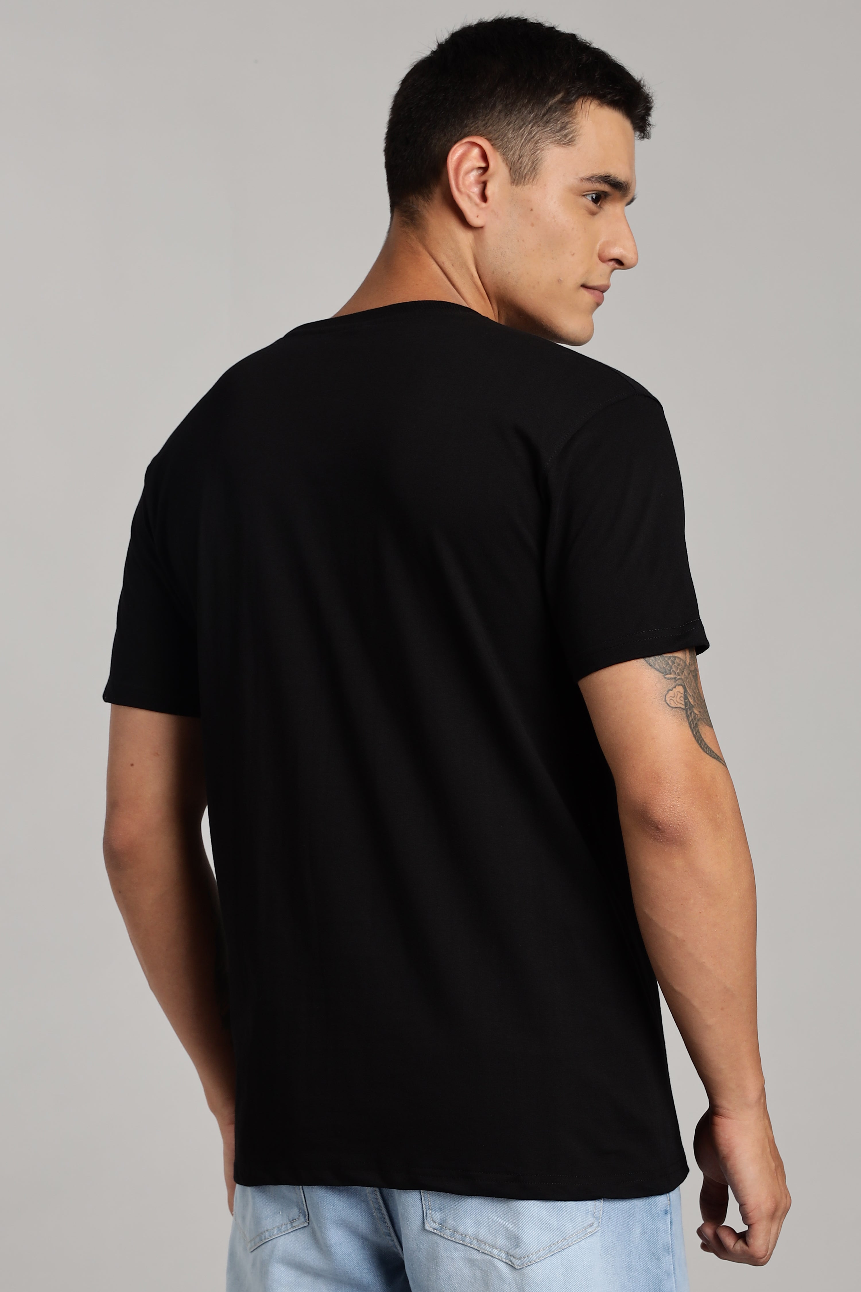 Believe in | Black | Soft Cotton T-Shirt