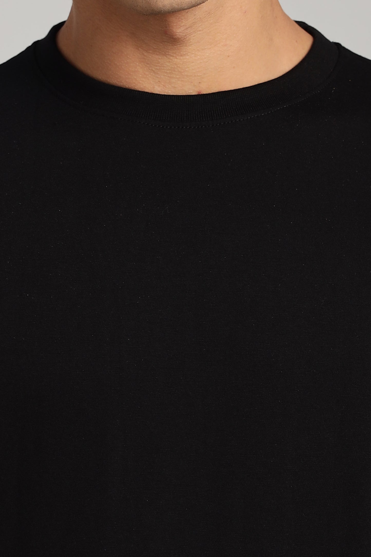 Solid Raven Black T-Shirt