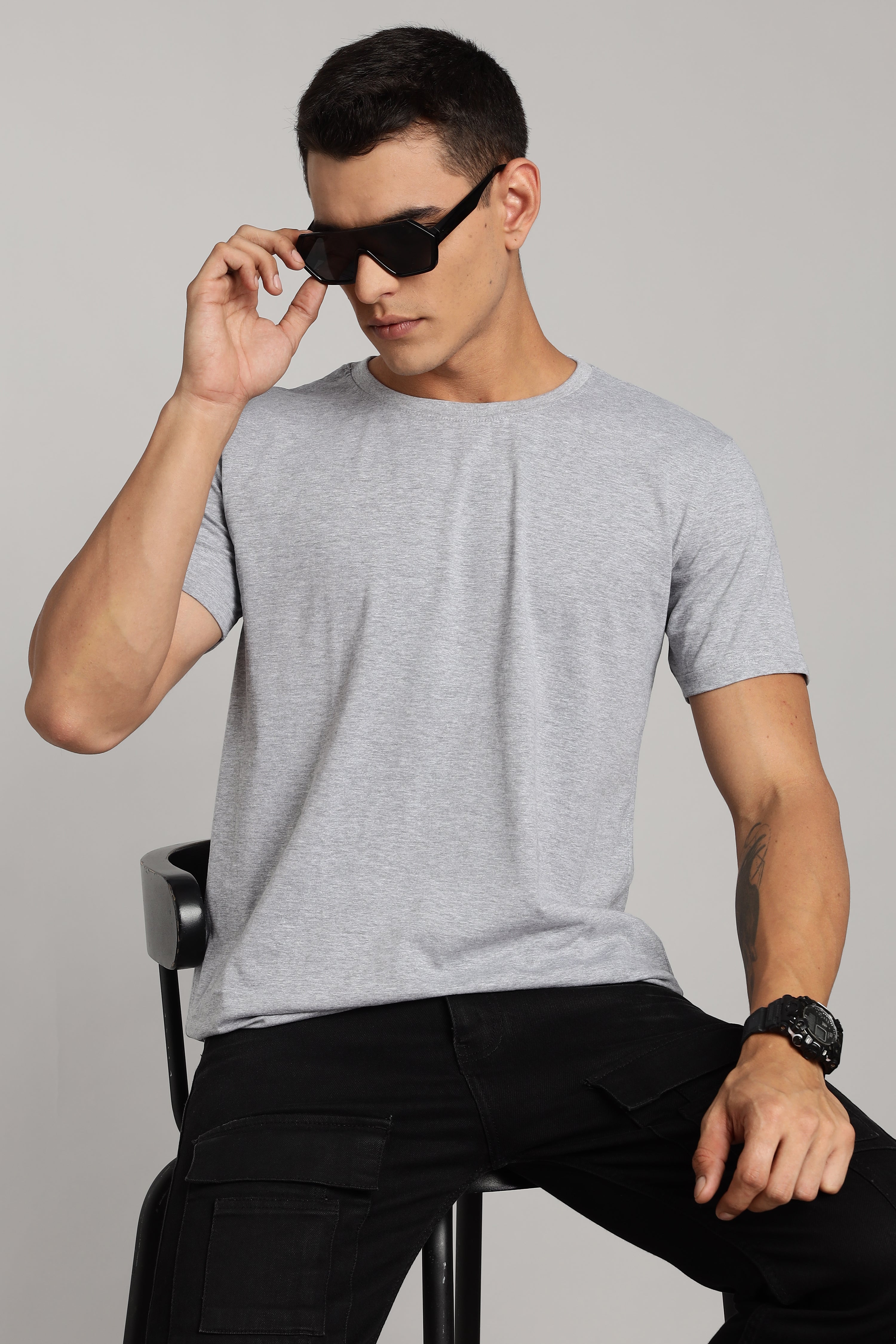 Solid Grey T-Shirt