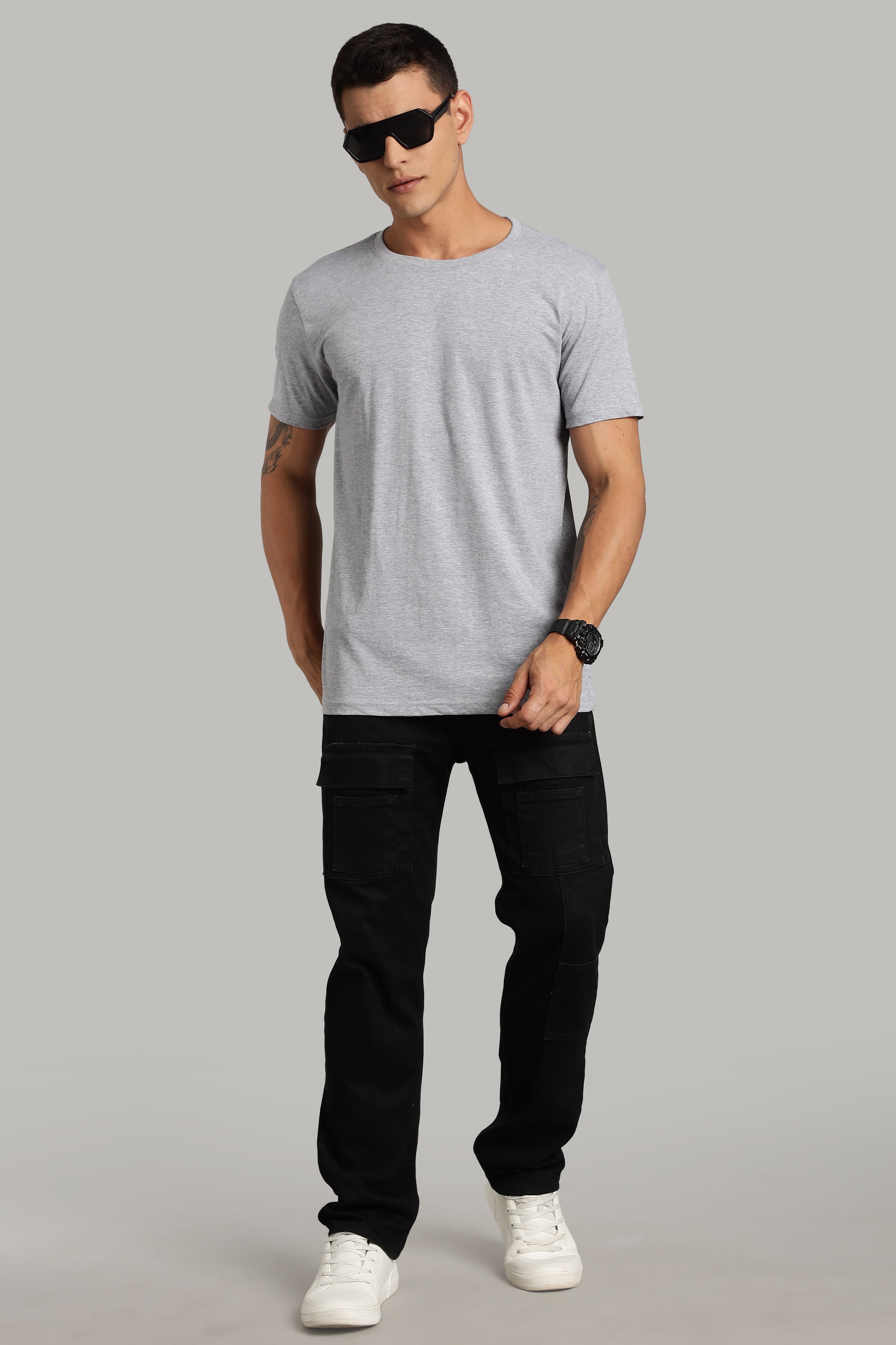 Solid Grey T-Shirt
