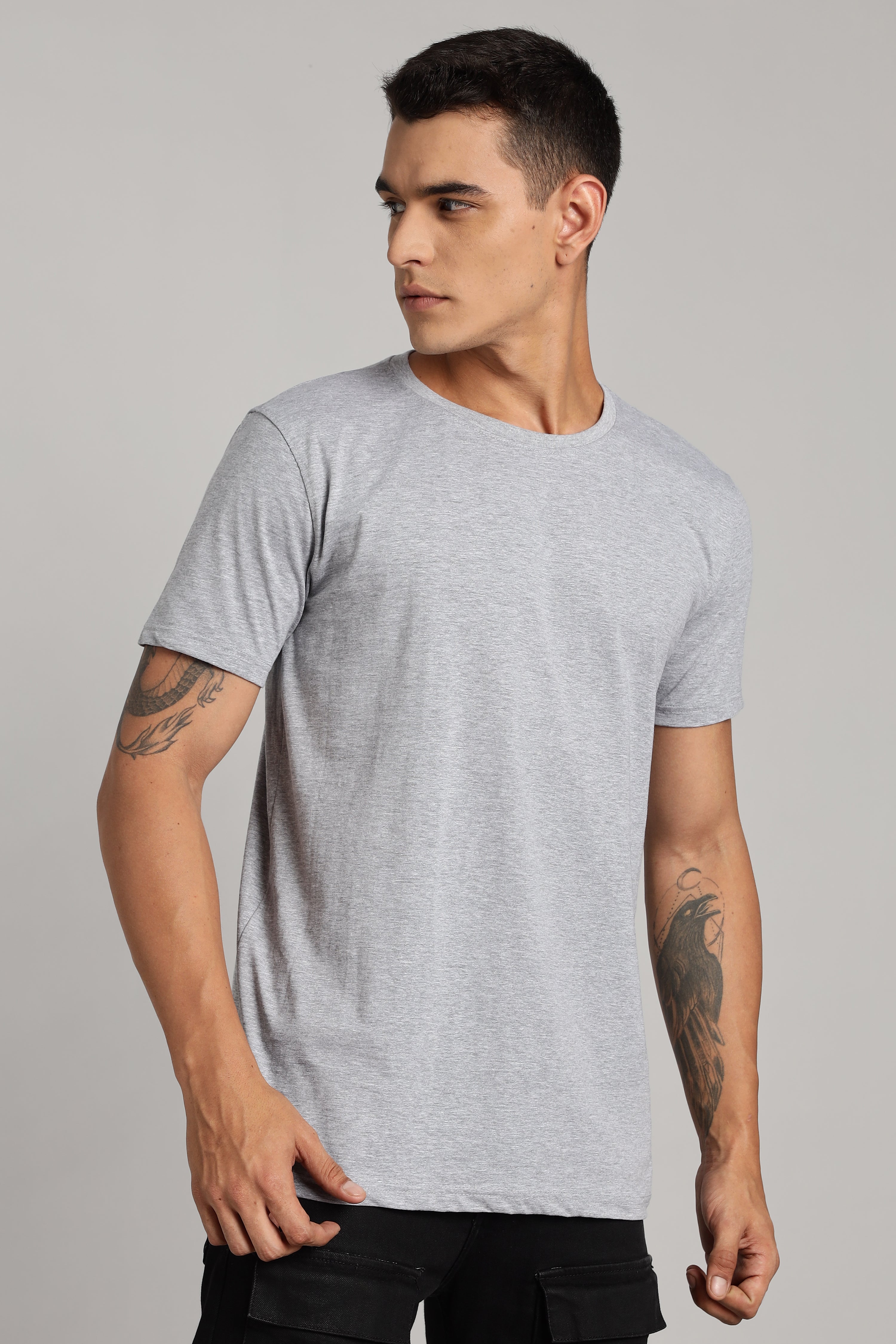 Solid Grey T-Shirt