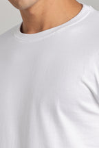 Solid White T-Shirt