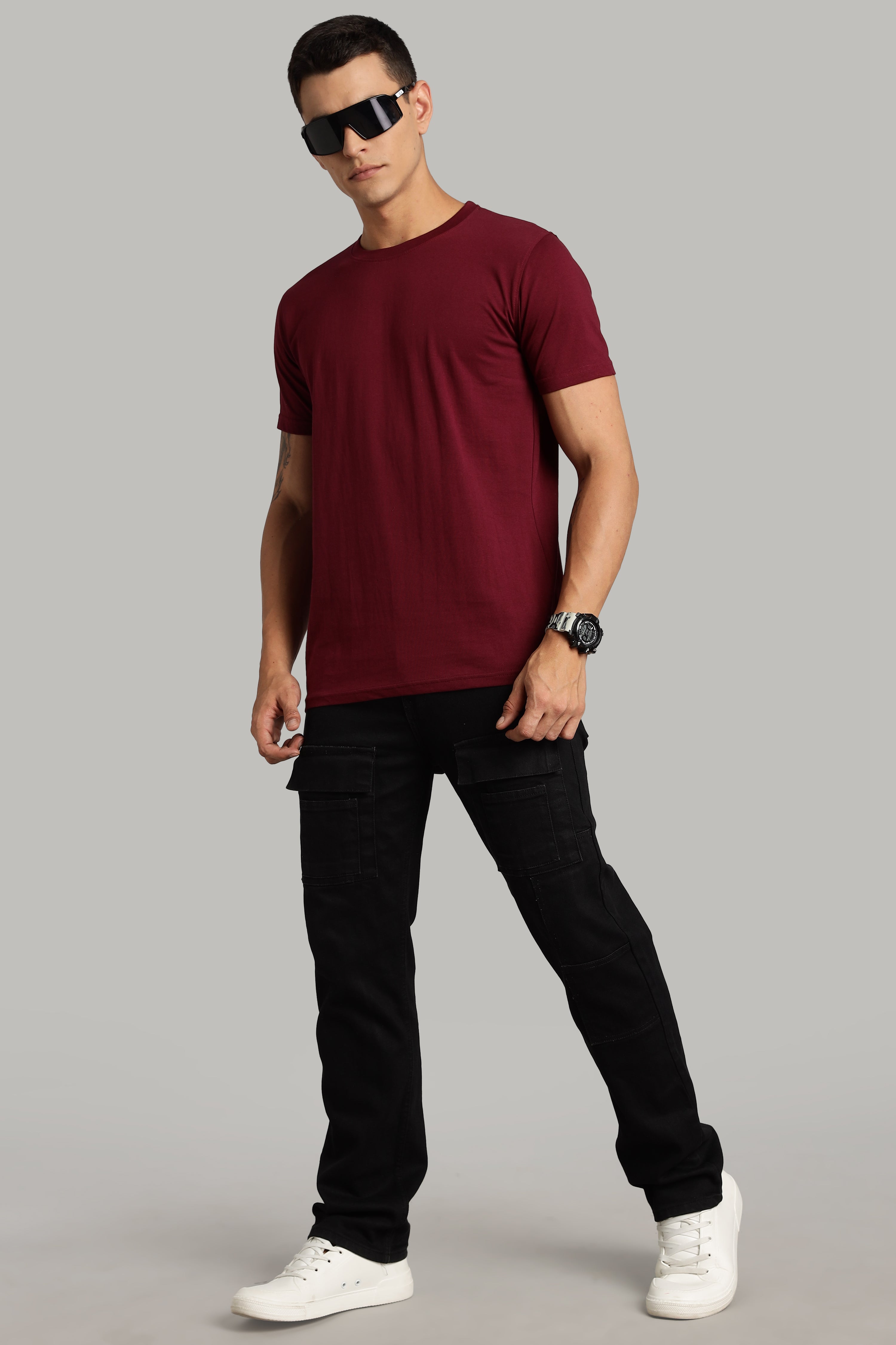 Solid Chestnut T-Shirt