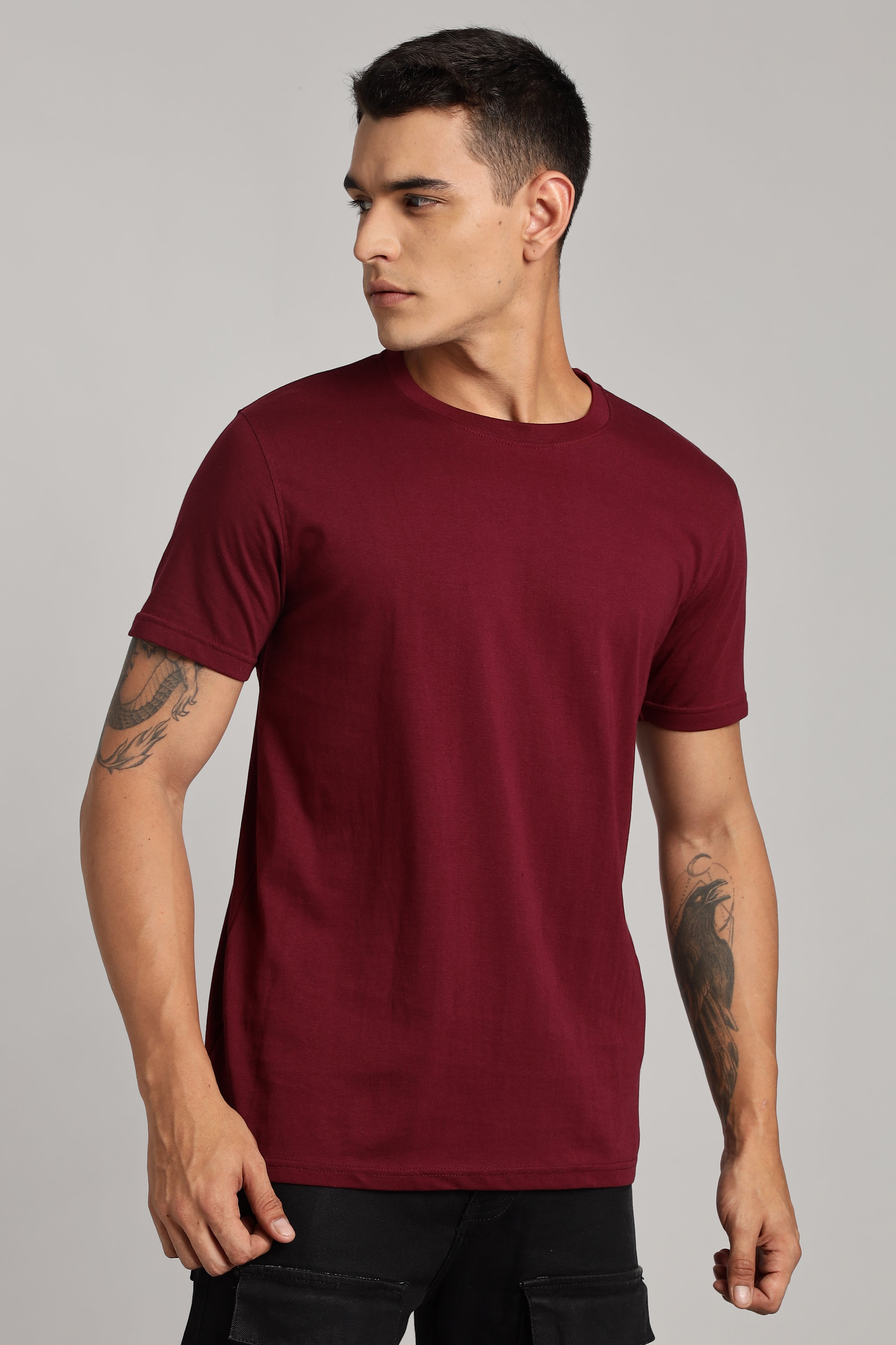 Solid Chestnut T-Shirt