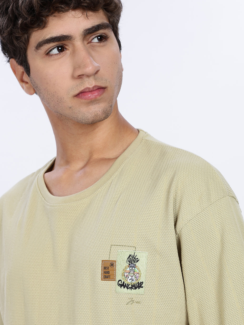 Adventure Graphic Printed Drop Shoulder Tee