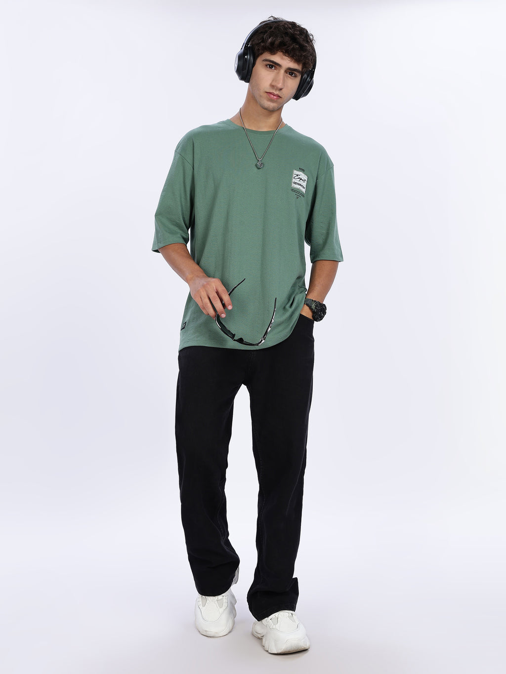 Best Style Graphic with Drop Shoulder Tee