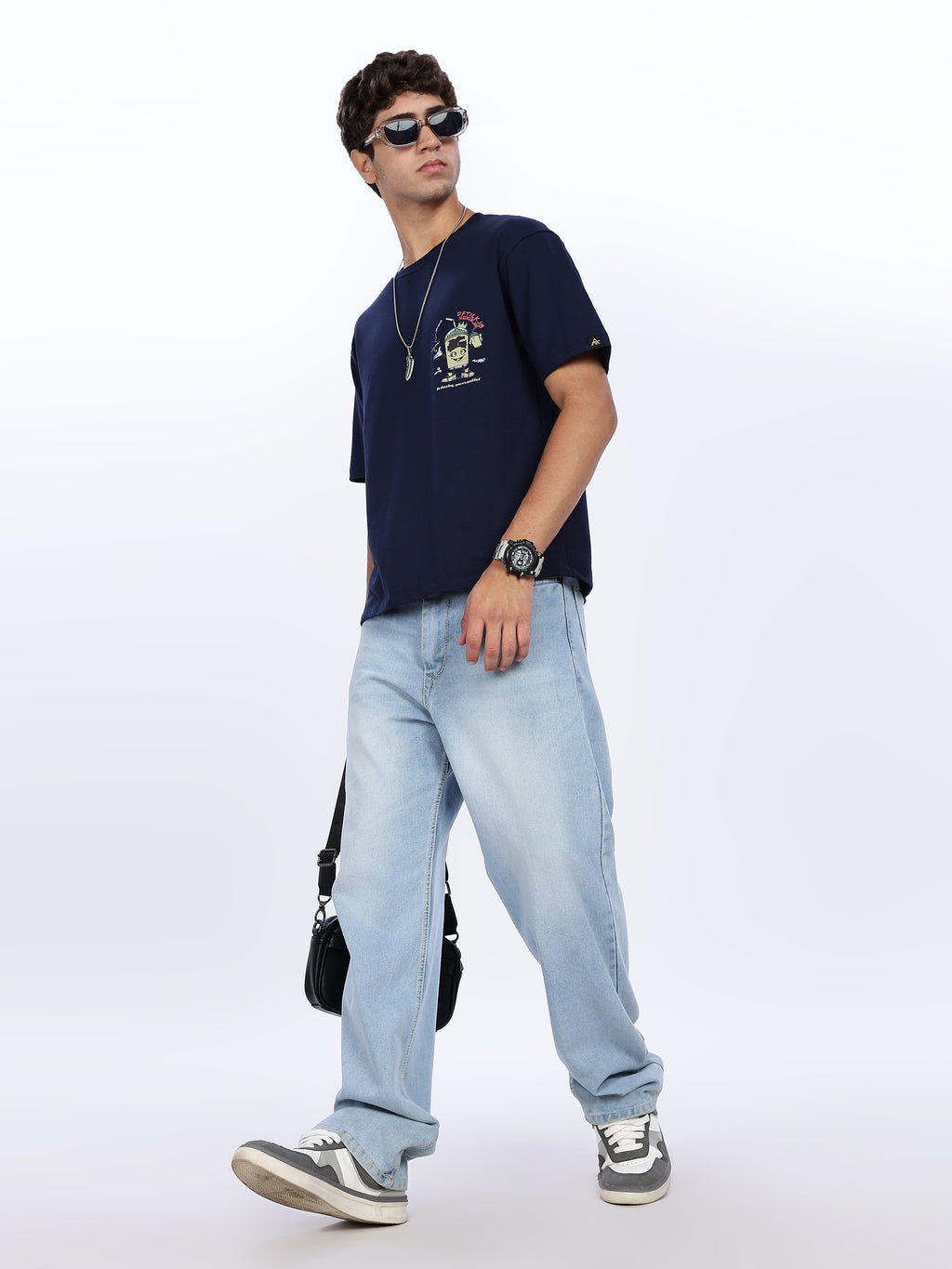 Thirsty for Knowledge Graphic Drop Shoulder Tee