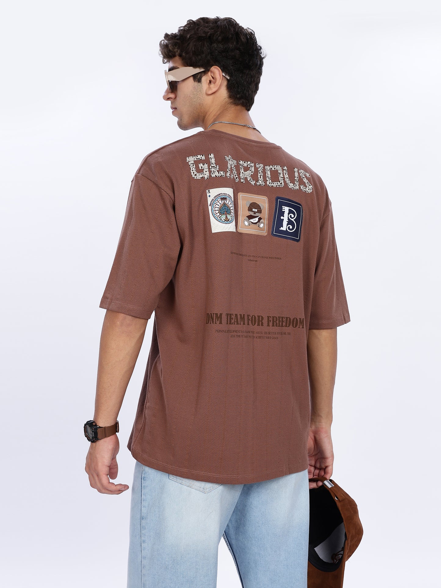 Glorious Graphic with Drop Shoulder Tee