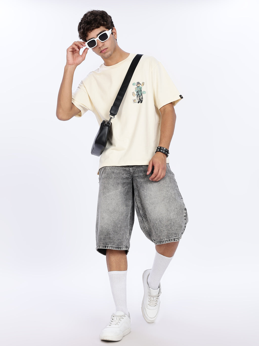 Studio Art Graphic Drop Shoulder Tee