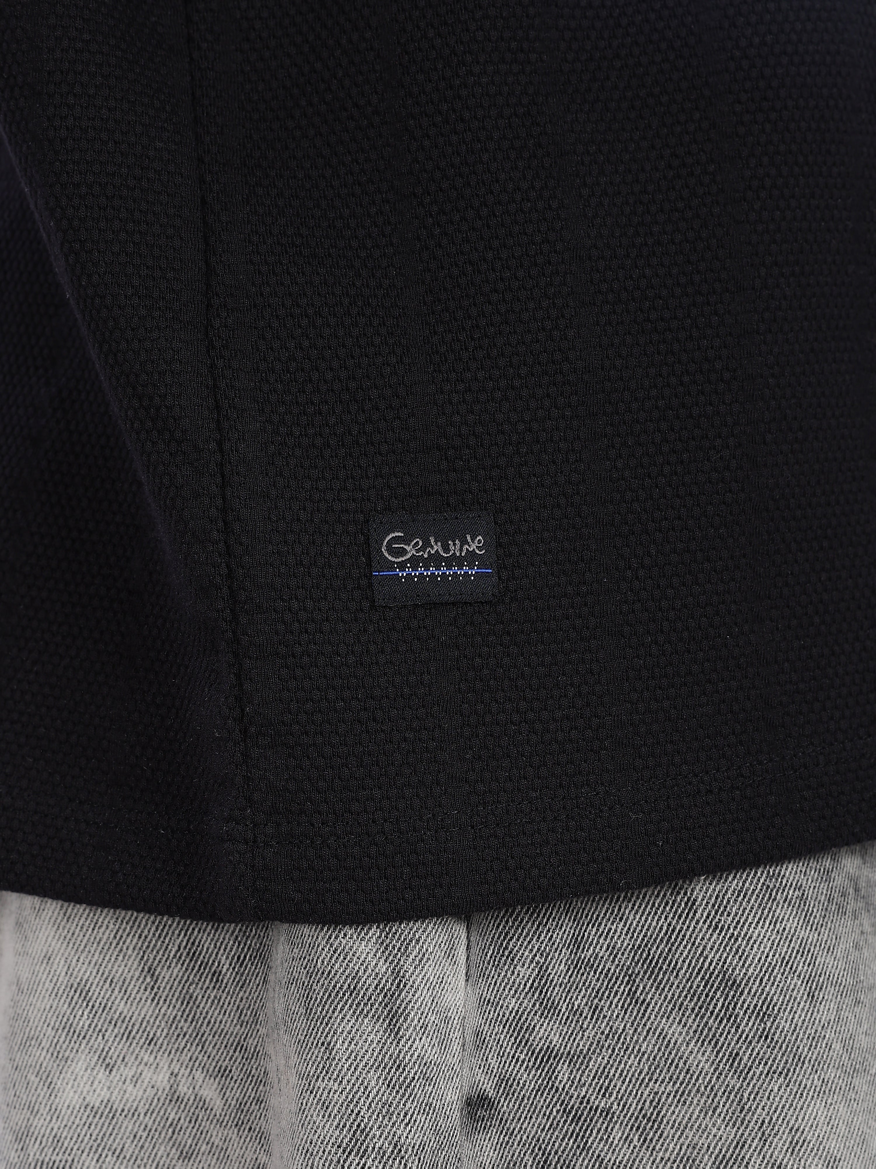 Men's You Can Do Anything Graphic Printed with Woven Stickers Drop Shoulder T-shirt