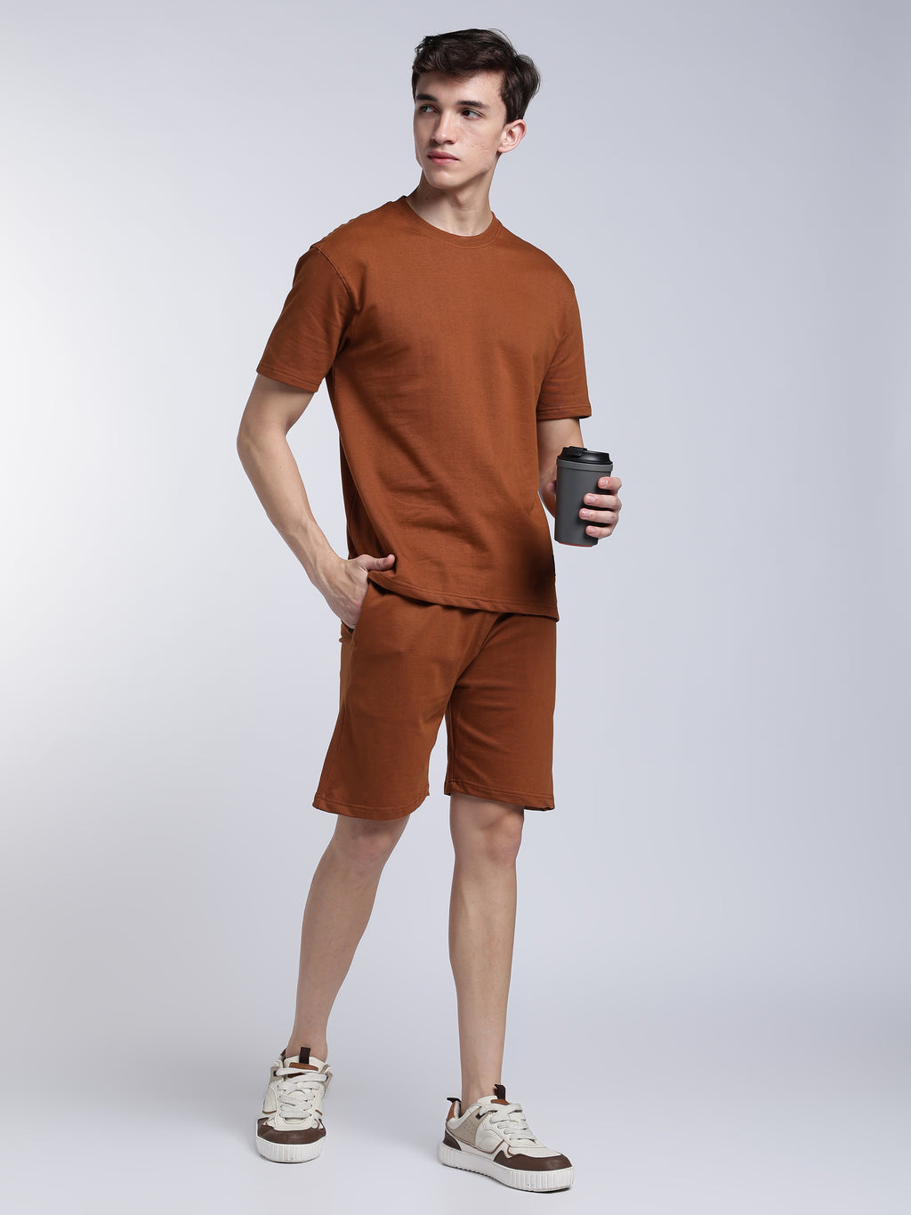 Ochre Brown Co-ord Set