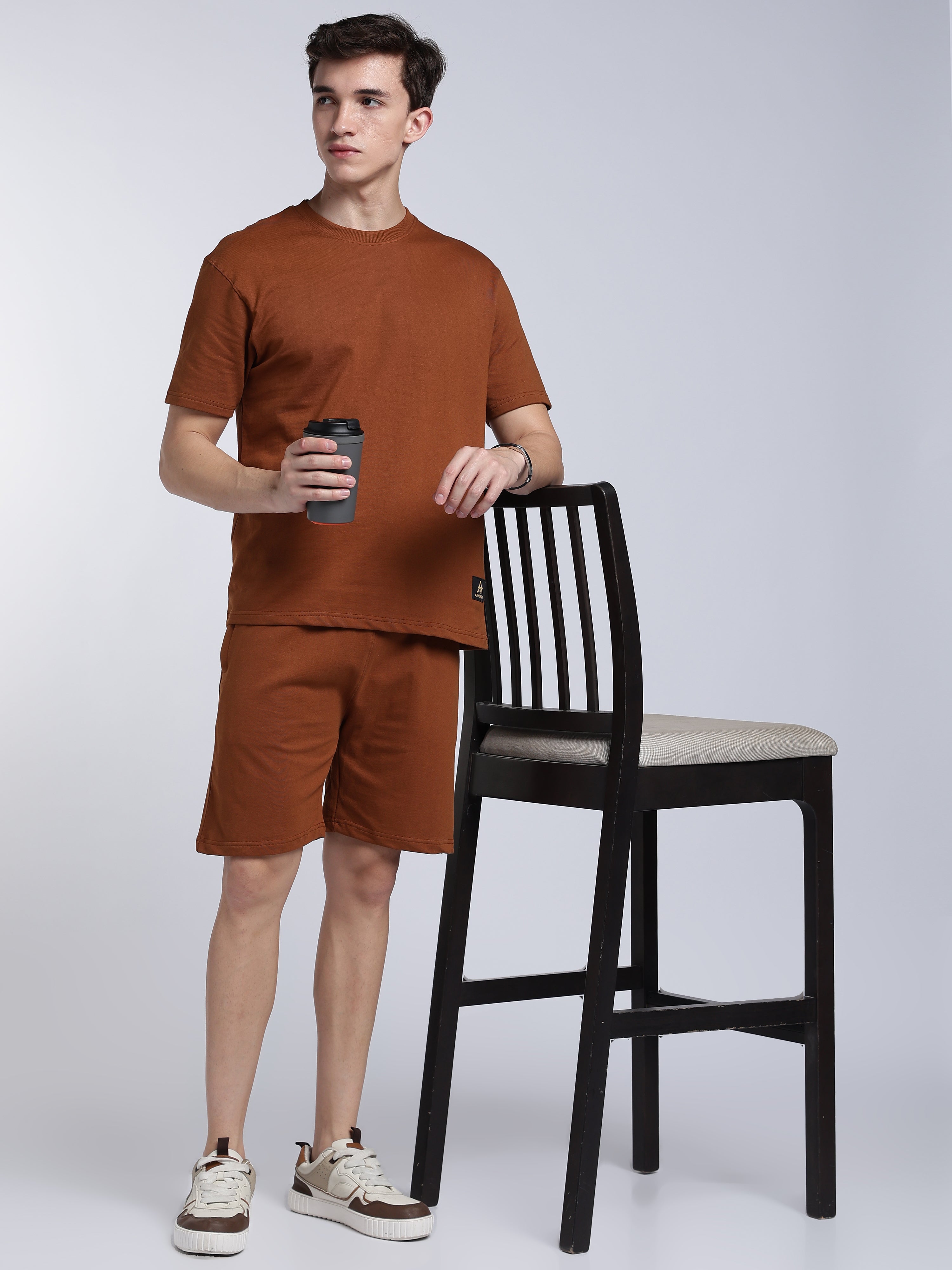 Ochre Brown Co-ord Set