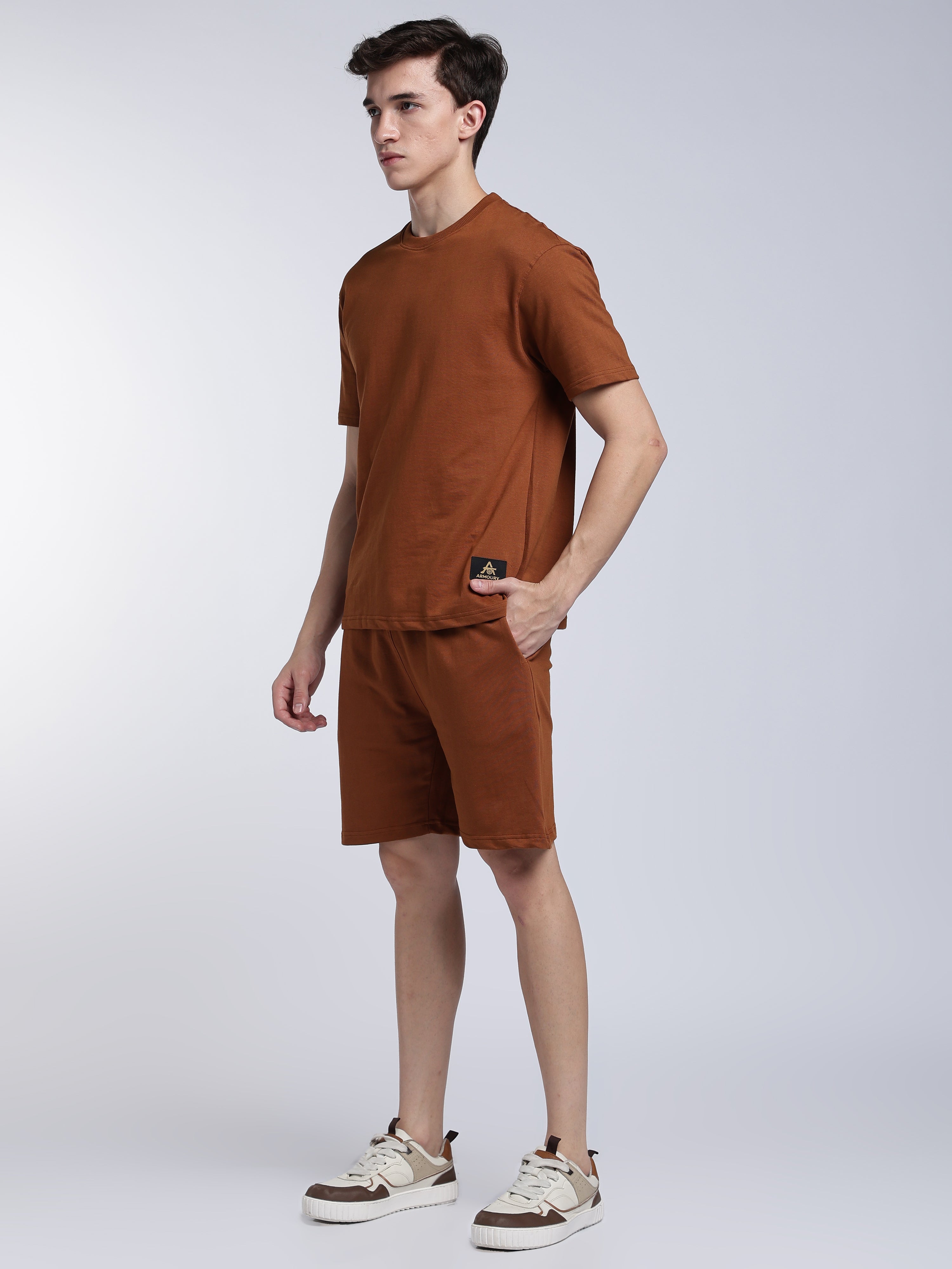 Ochre Brown Co-ord Set