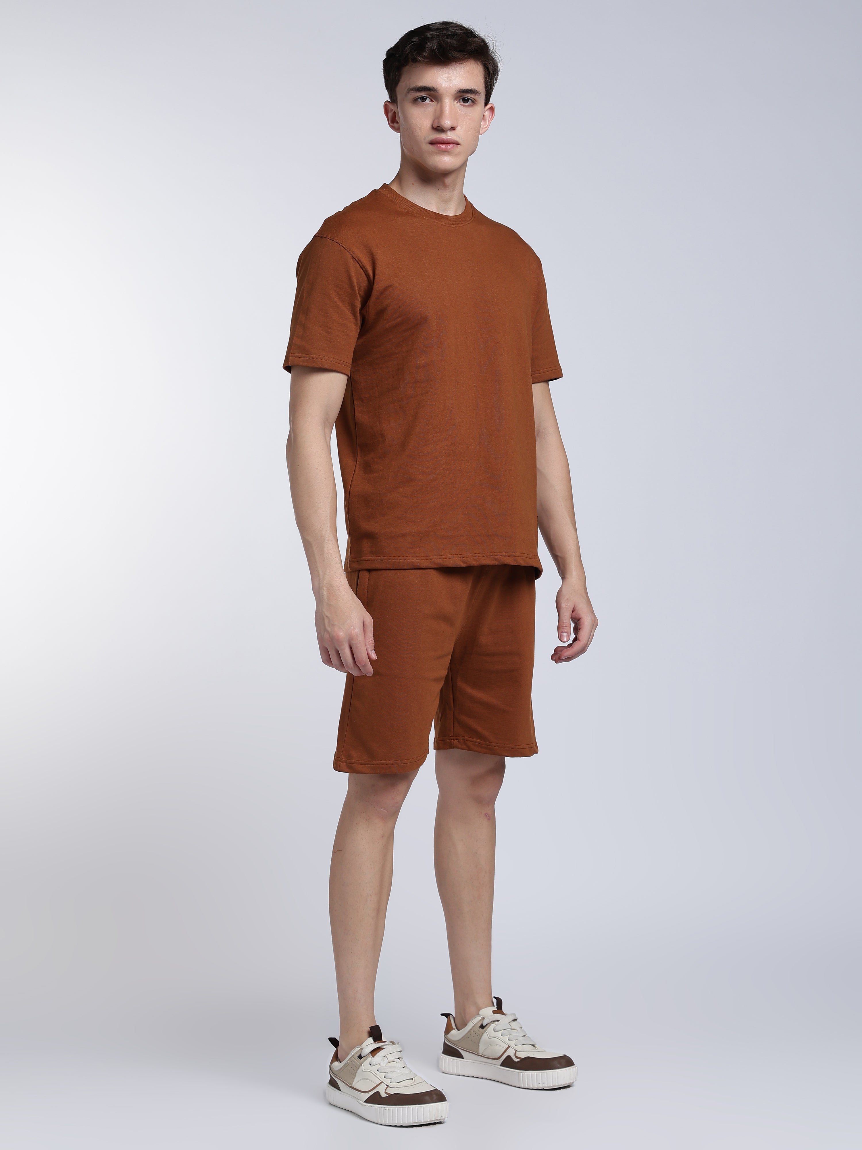 Ochre Brown Co-ord Set