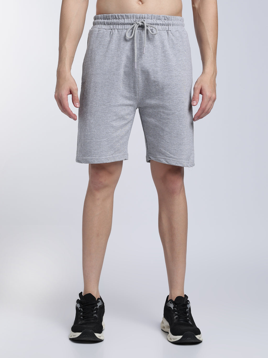 Grey Melange Co-ord Set