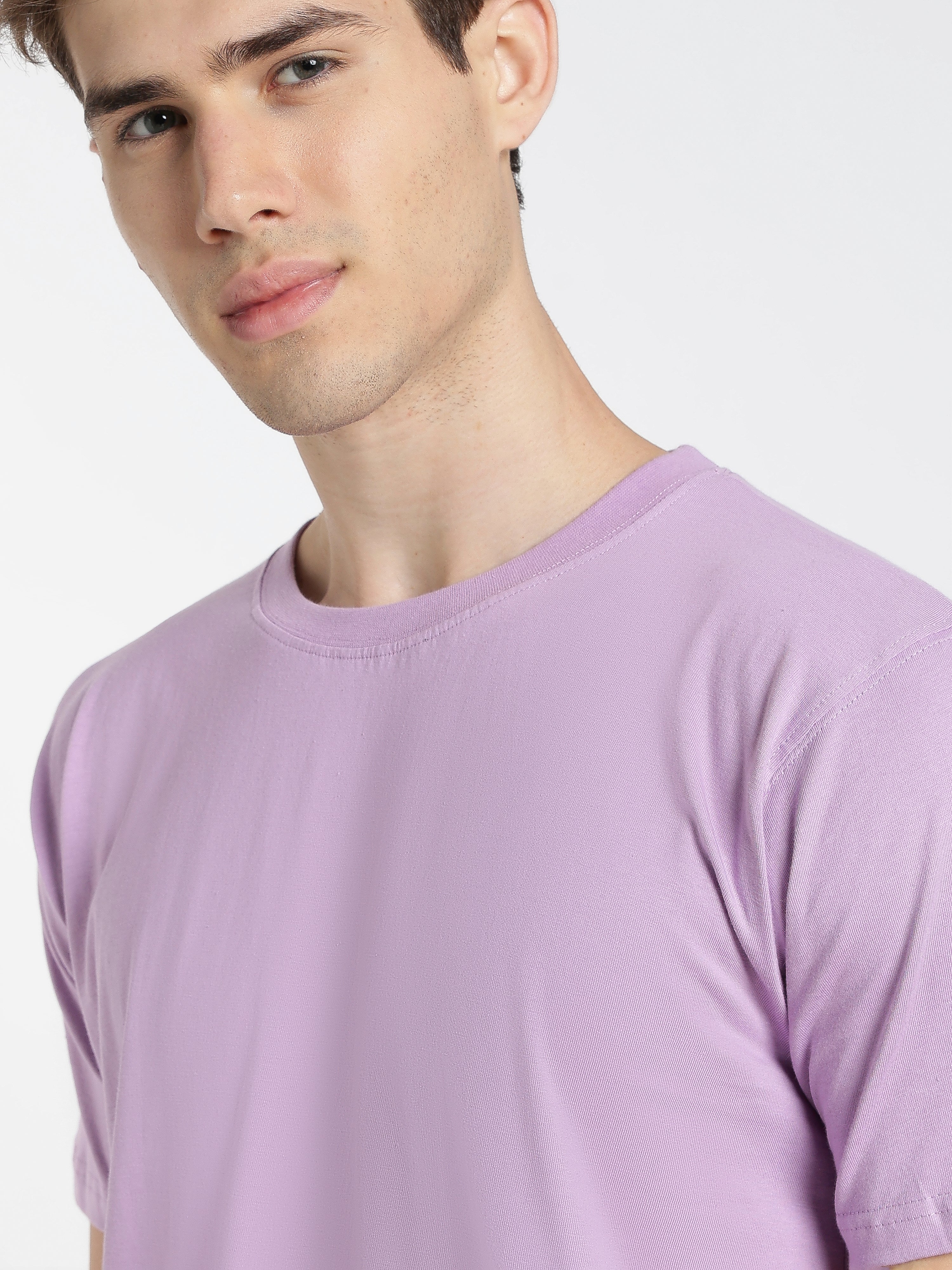 Solid Lavender T-Shirt
