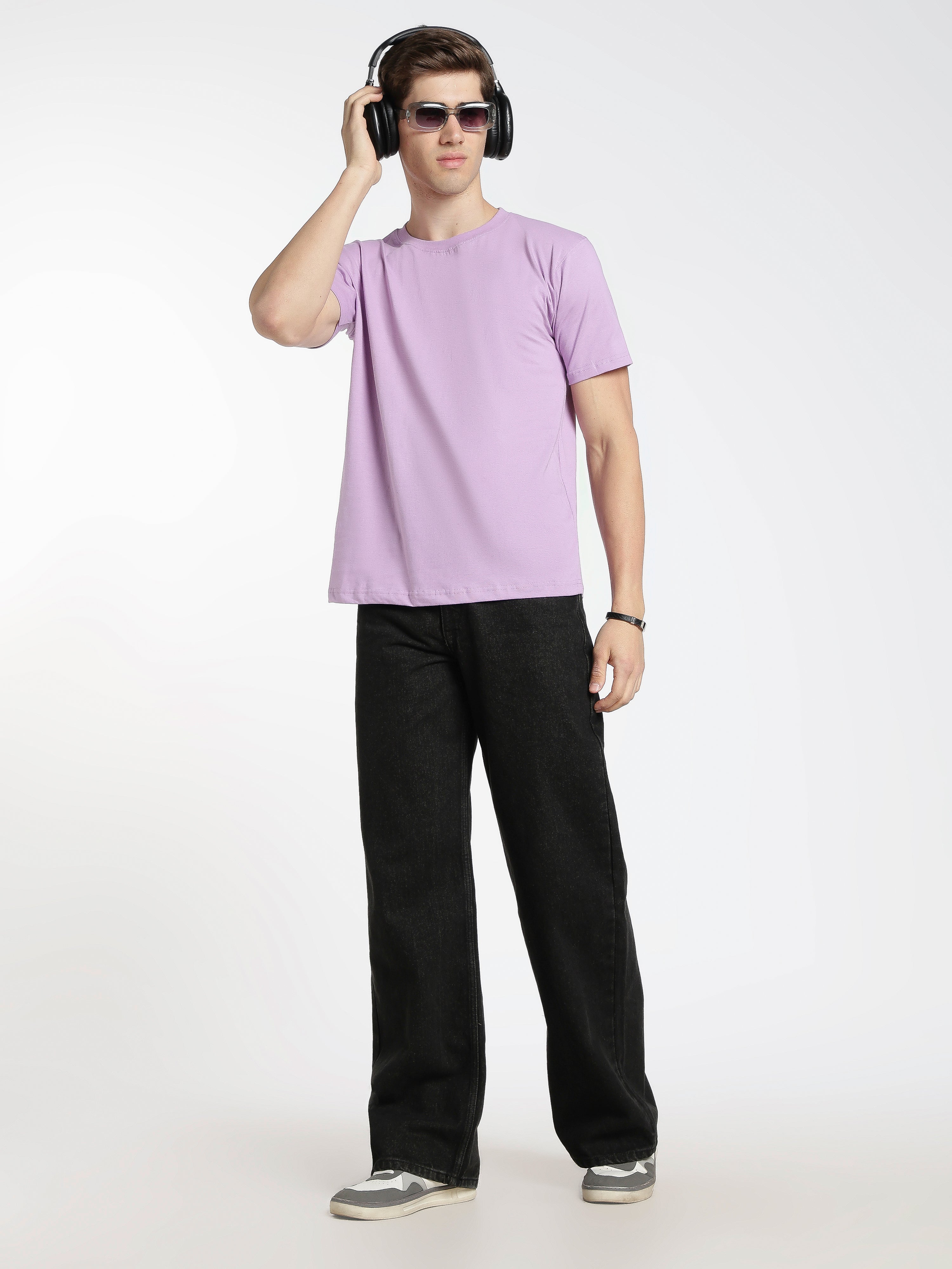 Solid Lavender T-Shirt