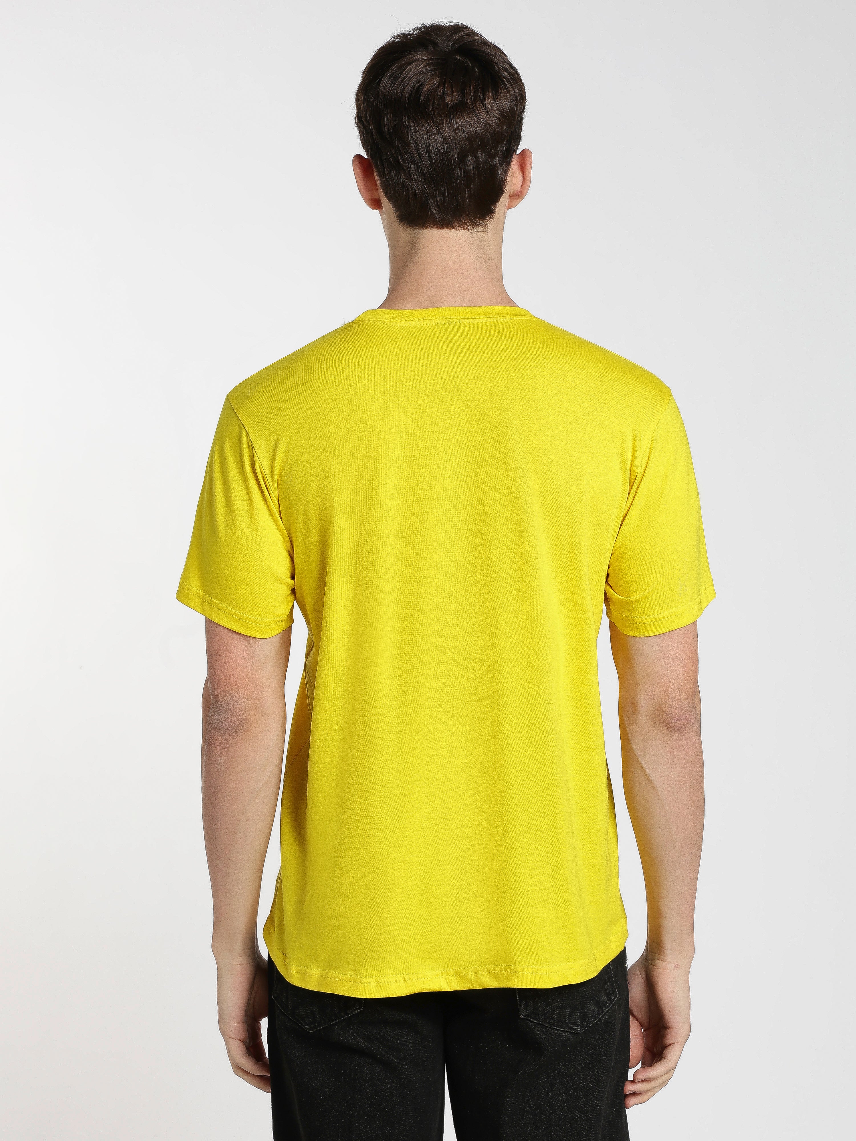 Solid Yellow T-Shirt