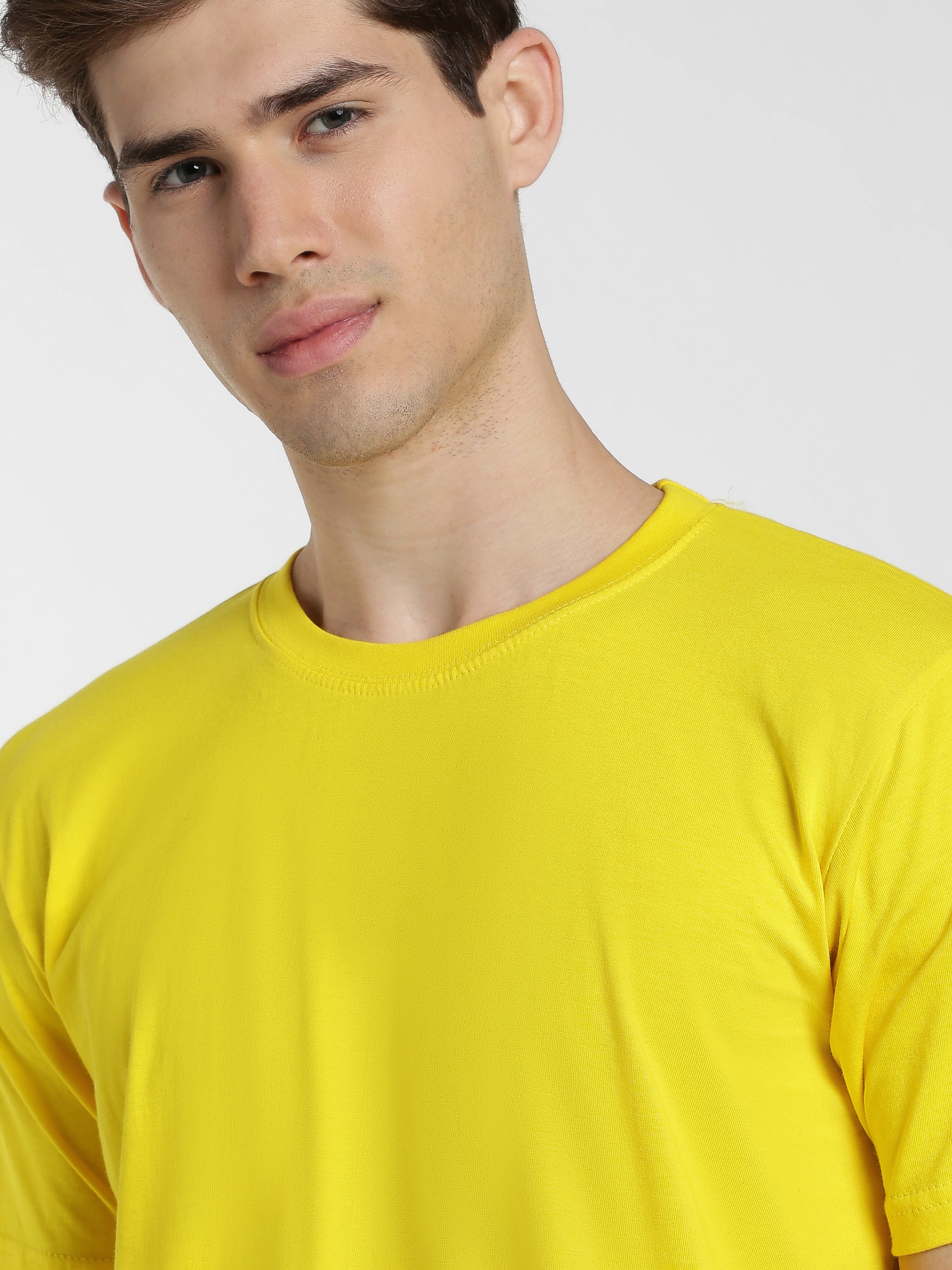 Solid Yellow T-Shirt
