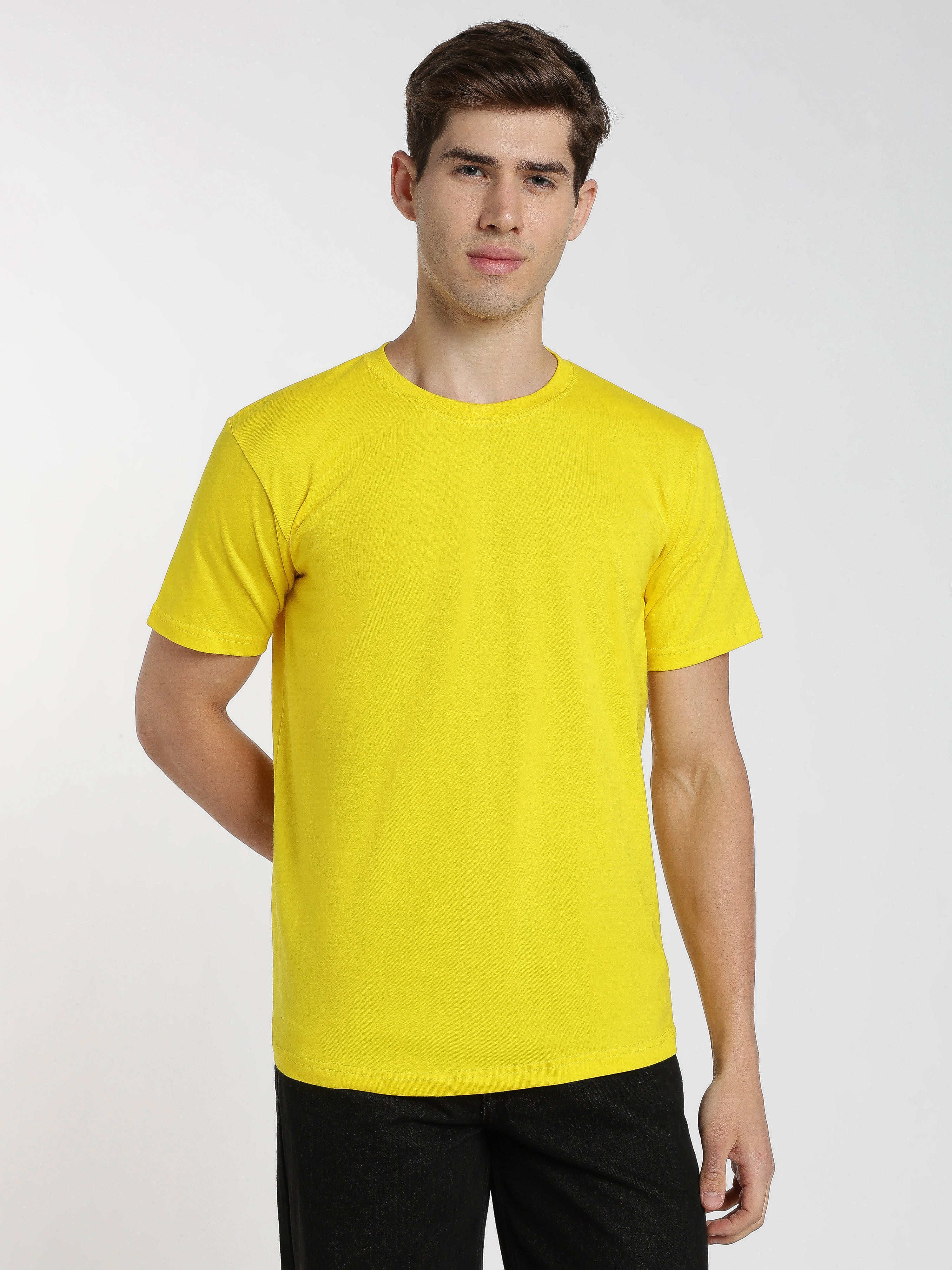 Solid Yellow T-Shirt