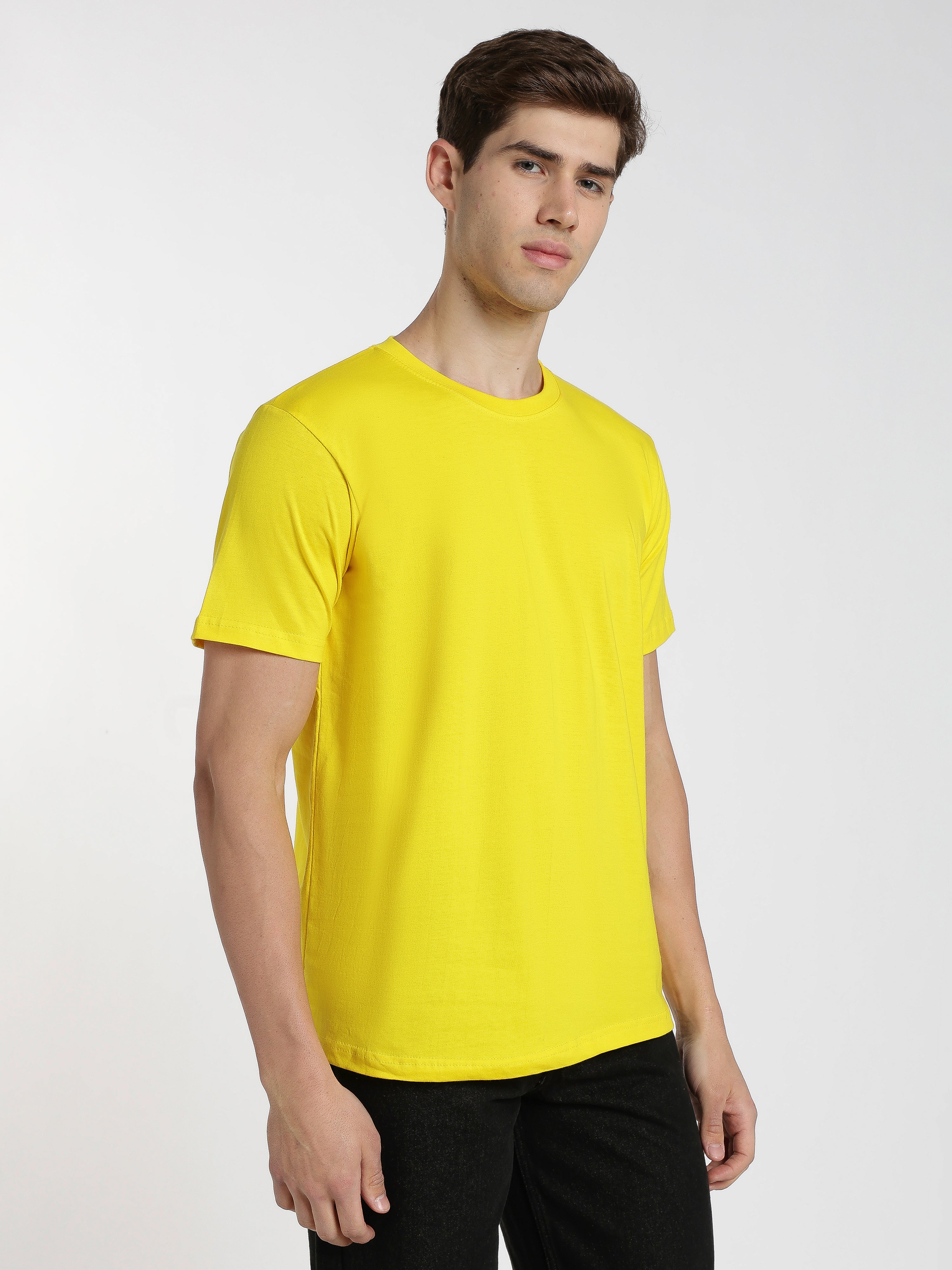 Solid Yellow T-Shirt