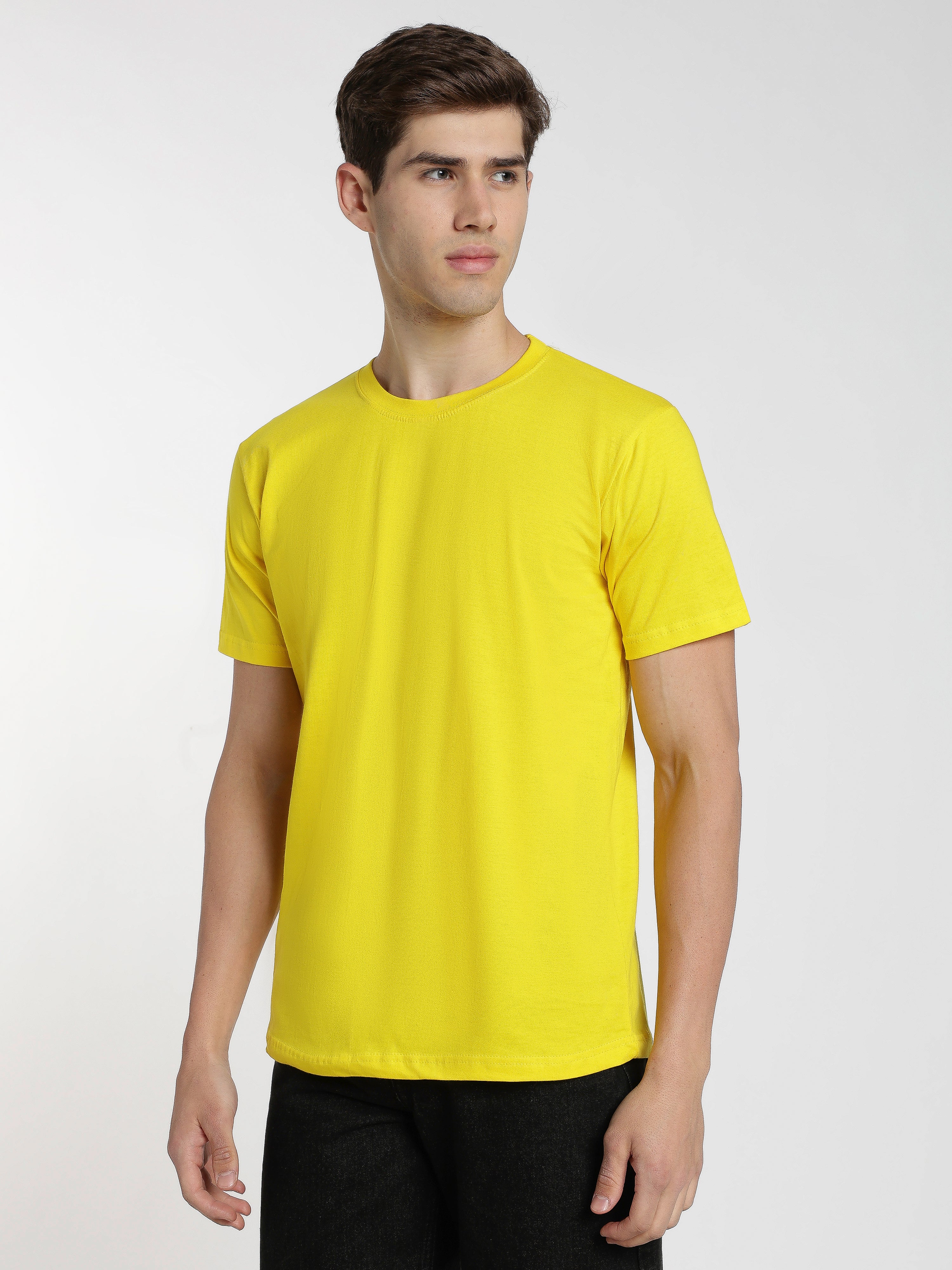 Solid Yellow T-Shirt