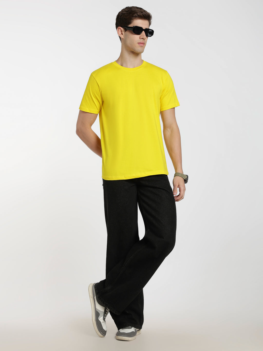 Solid Yellow T-Shirt