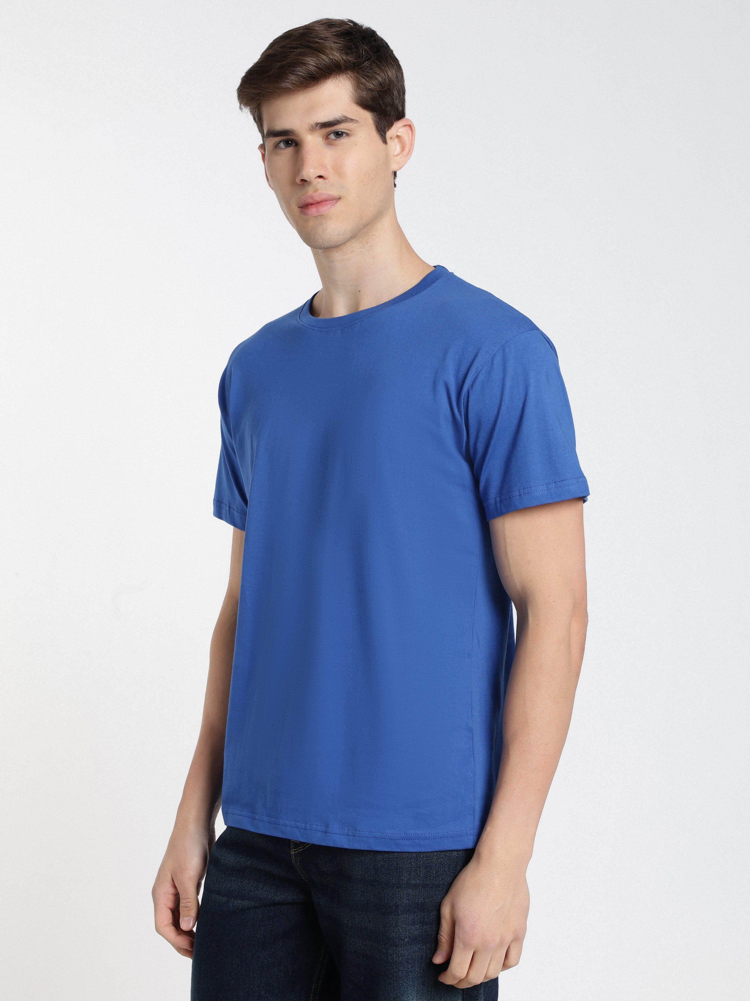 Solid Royal Blue T-Shirt