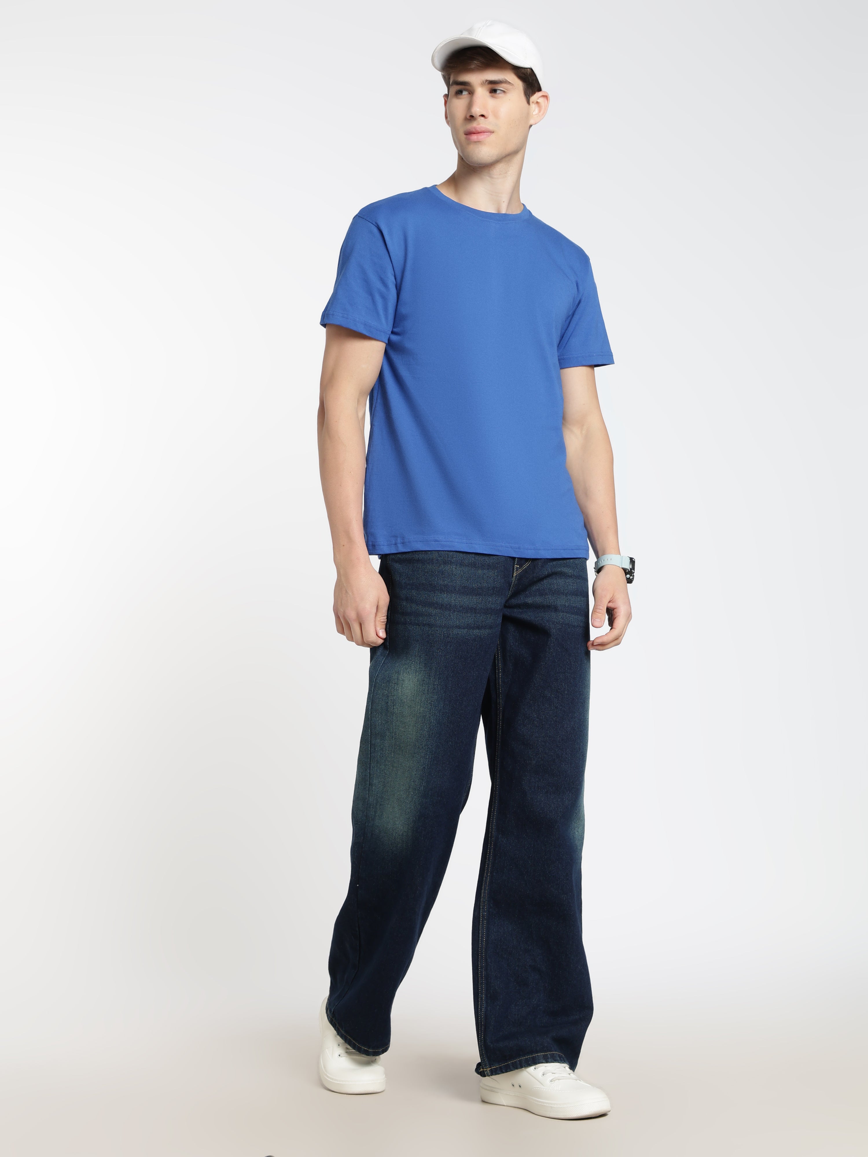 Solid Royal Blue T-Shirt