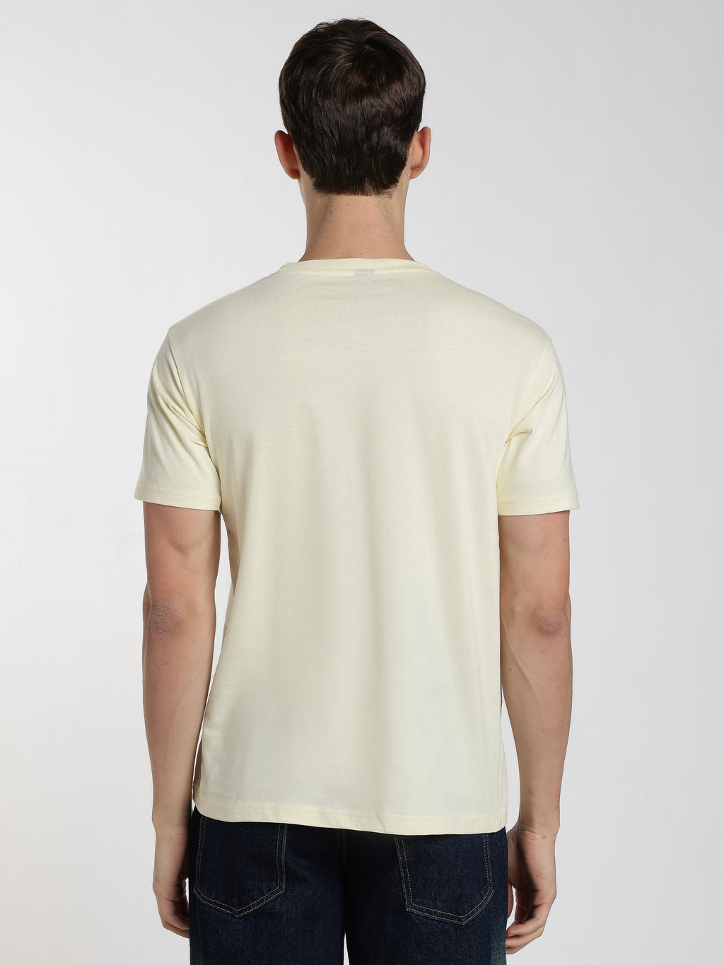 Solid Beige T-Shirt