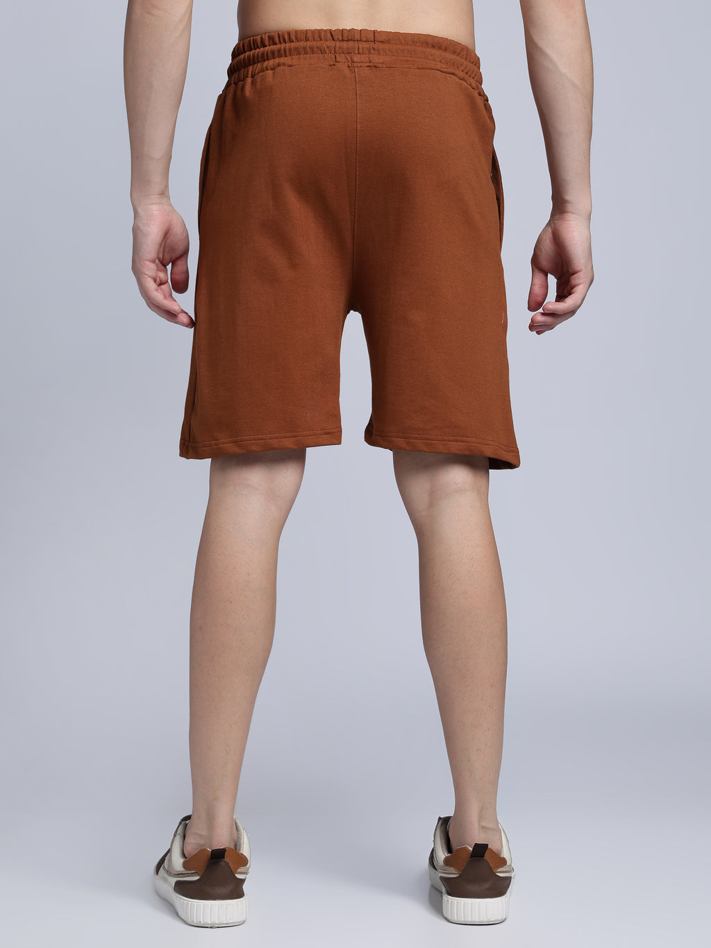 Hazelnut Brown Relaxed Shorts