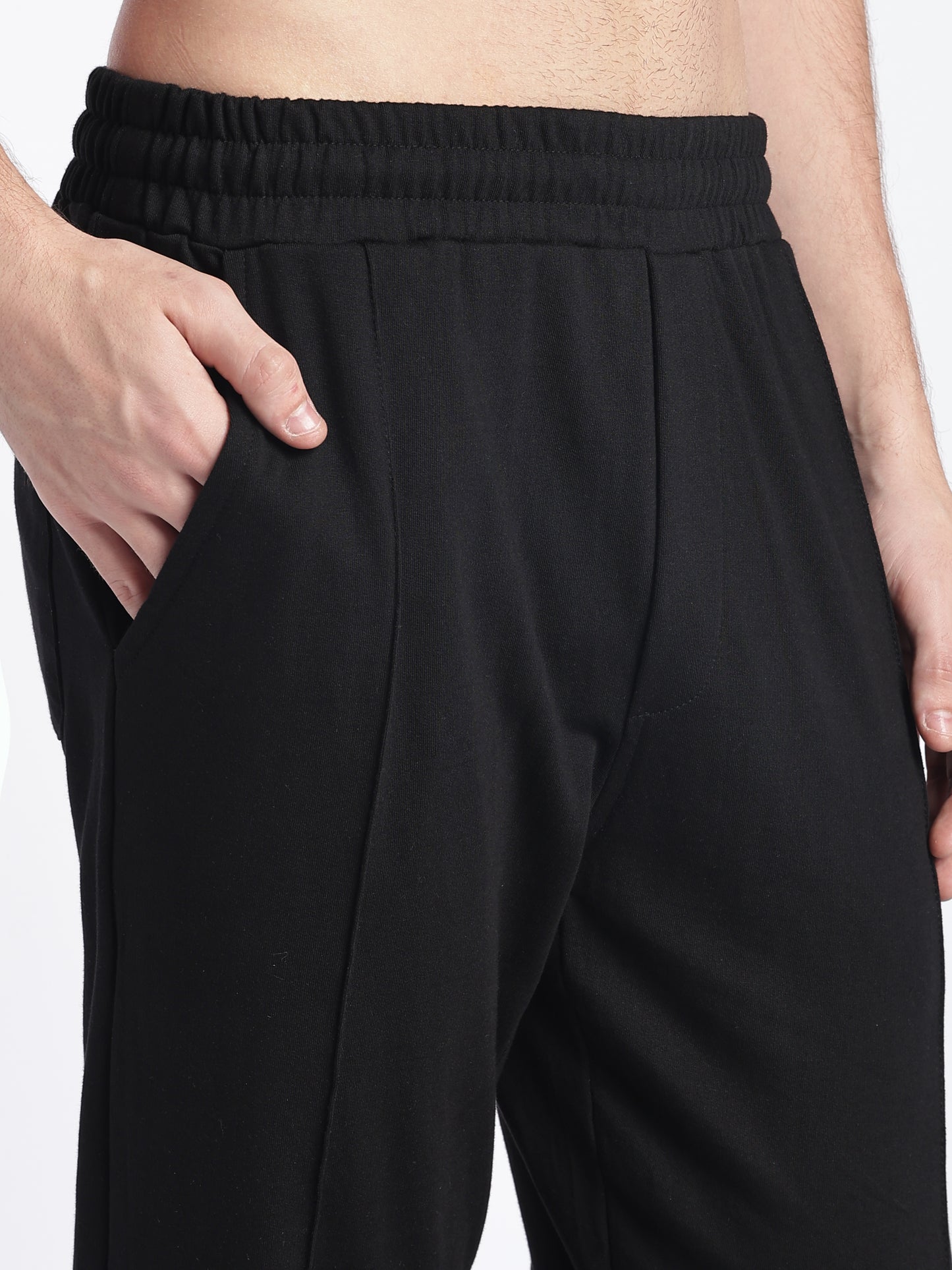 Raven Black Joggers