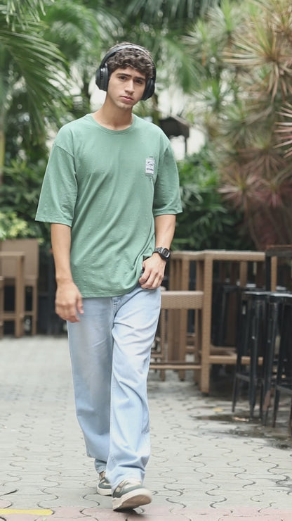 Best Style Graphic with Drop Shoulder Tee